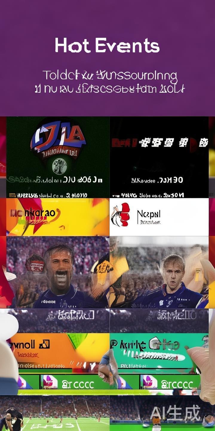 进入“热点赛事”栏，用户可以查看当天及未来几天的重